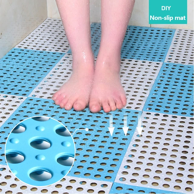 1piece Bathroom Anti-skid Mat Splicing Floor Mats Household Kitchen  Splicing Waterproof Floor Mats Bathroom Rugs Shower Mat - Bath Mats -  AliExpress