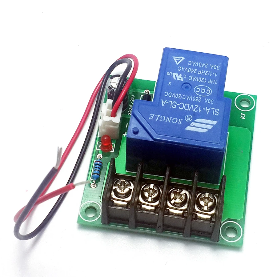 HYY-YY Circuit Board Drill Bits 30A High Current Switch Adapter Plate/Relay Board DC 12V Input Switch Controller Module 30A Output HYY-YY Circuit Board Drill Bits 30A High Current Switch Adapter Plate/Relay Board DC 12V Input Switch Controller Module 30A Output
