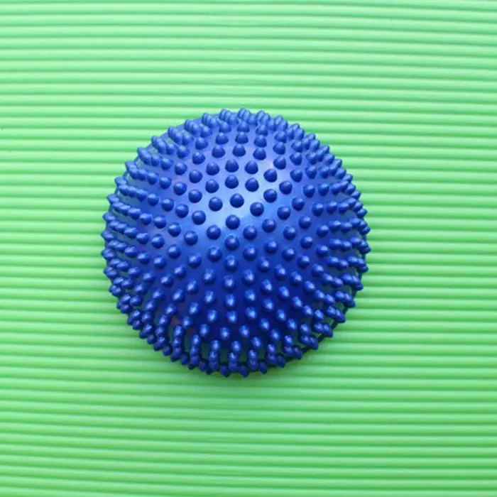 Inflatable Half Sphere Yoga Balls PVC Massage Fitball Exercises Trainer Balancing Ball For Gym Pilates Sport Fitness JT-Drop Shi