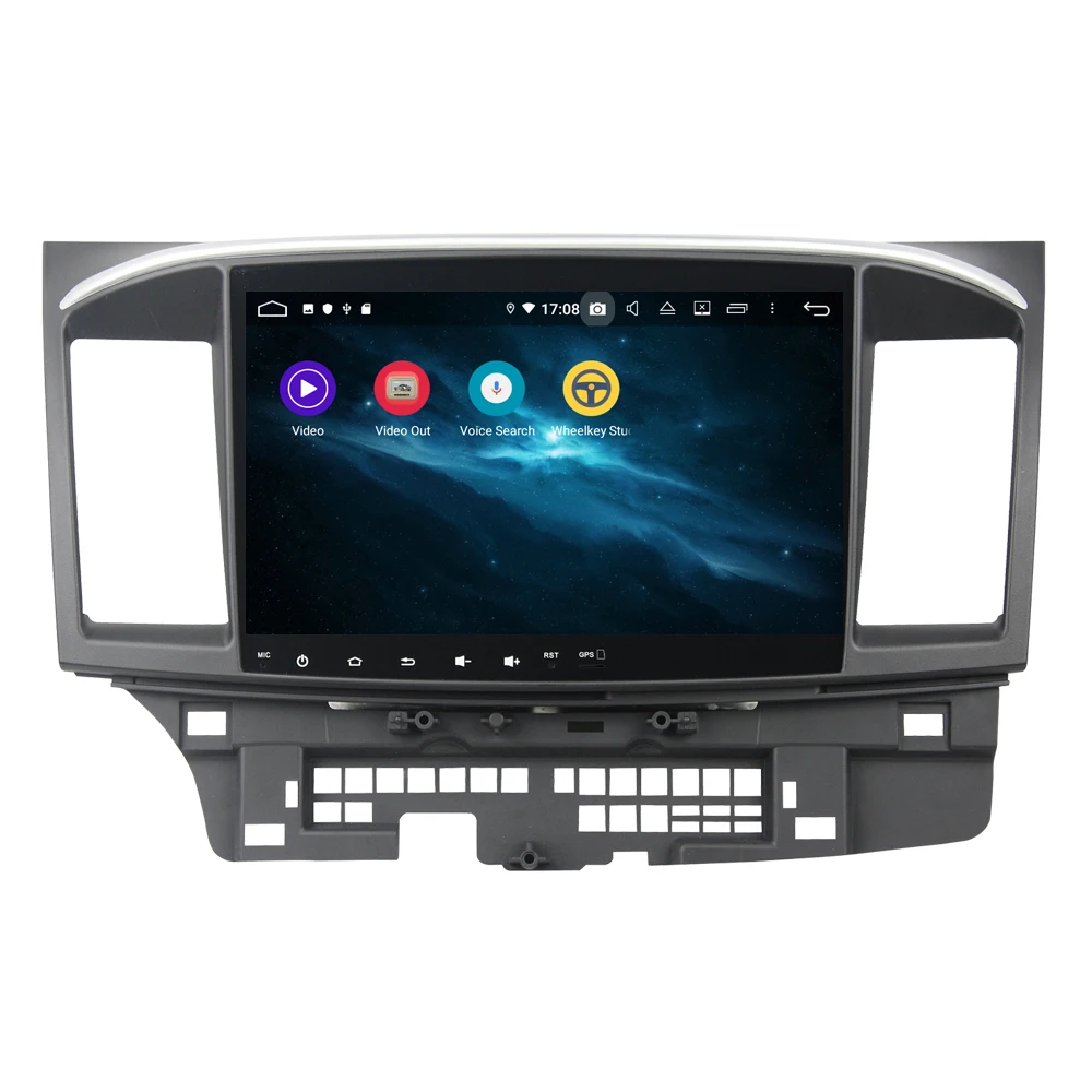 10," 2 din Android 9,0 Автомобильный плеер без DVD gps Радио для MITSUBISHI LANCER 2008- навигация Мультимедиа Стерео головное устройство DSP