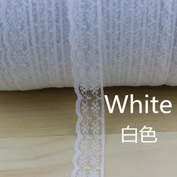 

Hot! Sale beautiful 10 yards/20 mm wide White lace ribbon embroidery lace DIY jewelry decoration / clothing accessories