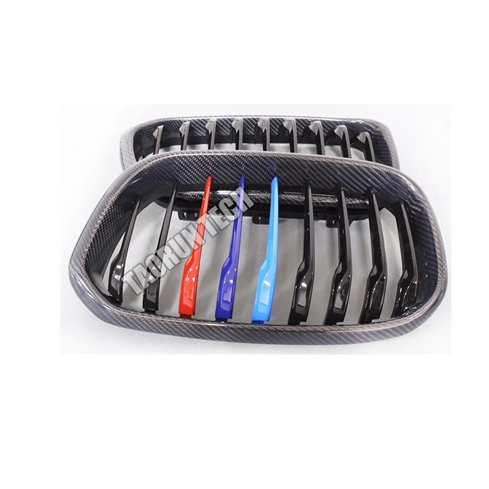 Решетка переднего бампера из углеродного волокна F20 F21 LCI для BMW 2015 2016|mesh grille|grill for