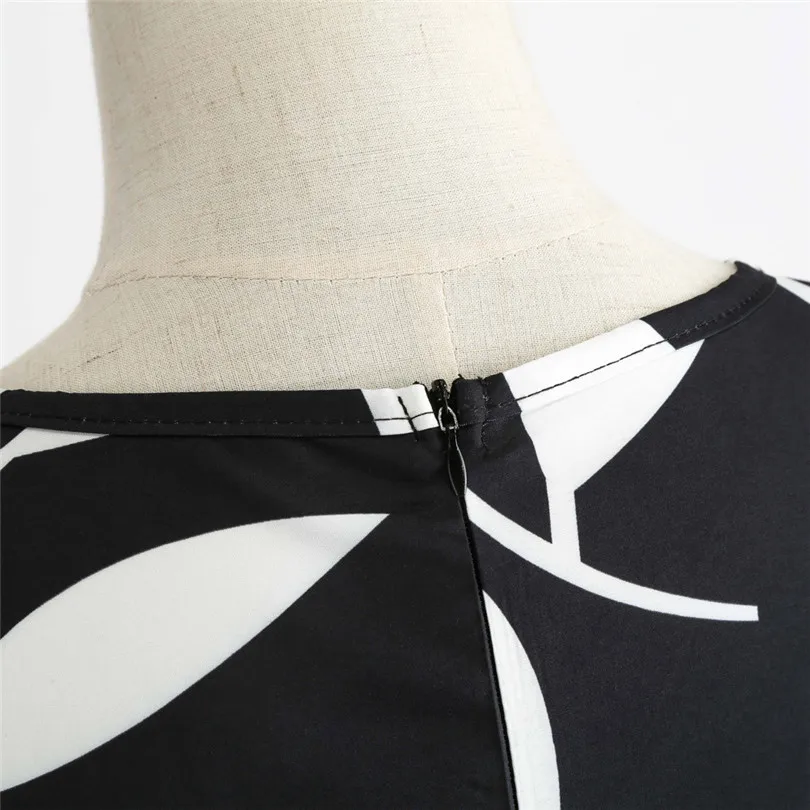 Summer Womens Fashion Sexy Printing Dress Ladies Mini Elegant Dress Print Dress Cocktail Party Evening Dress#4M11  (6)