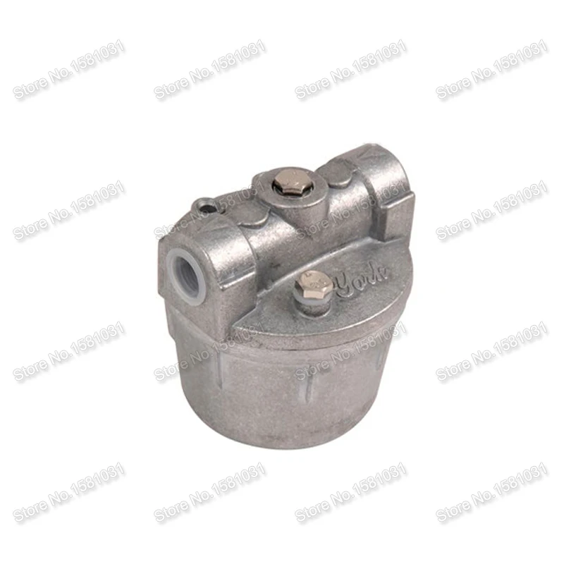 Aluminium oil filter 65L Strainer filter 3/8" Medium size diesel filter for burner and boilerin