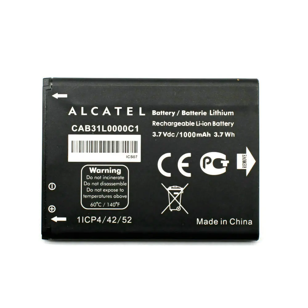 1pcs 100% High Quality CAB31L0000C1 Battery For Alcatel i808 / TCL T66 A890 Mobile Phone + Tracking Code 1pcs 100% High Quality CAB31L0000C1 Battery For Alcatel i808 / TCL T66 A890 Mobile Phone + Tracking Code