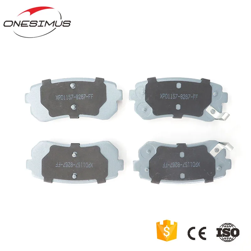 Комплект задних тормозных колодок XPD1157 OEM 58302 1GA00 для hyunda kia G4EE G4ED D4FA G4LA G4FC D3FA ACCENT III
