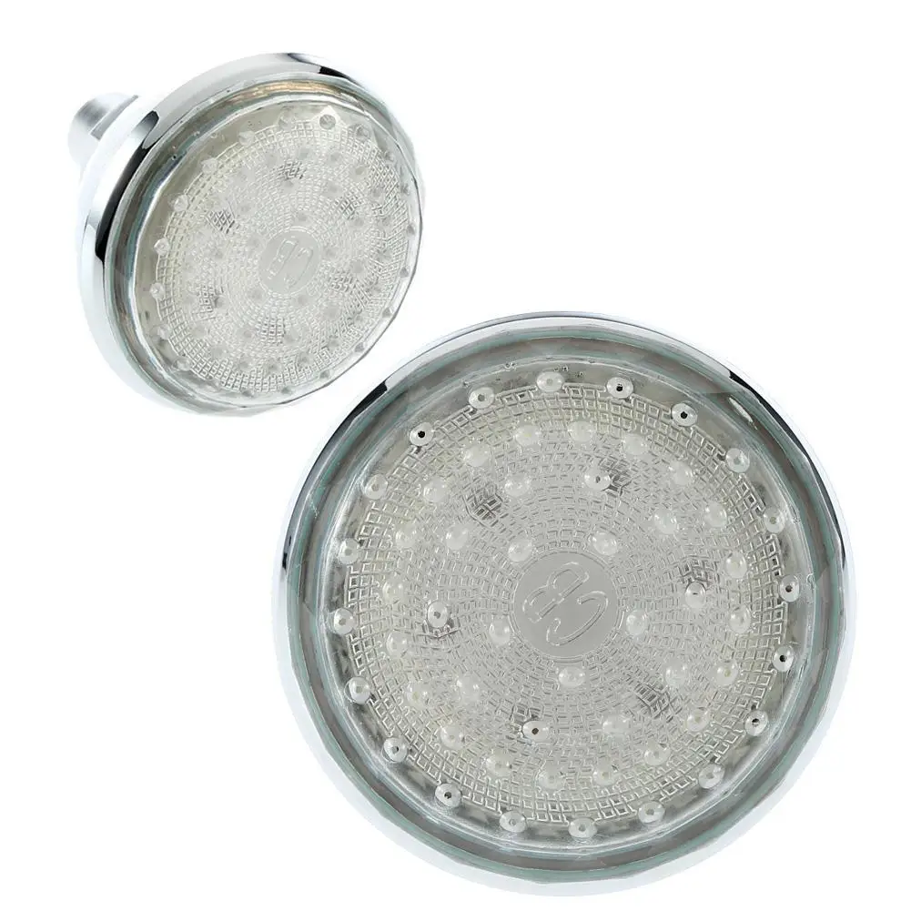 

NBHAUQE Romantic Adjustable Automatic 360 degree 7 Color LED Shower Head Home Bathroom