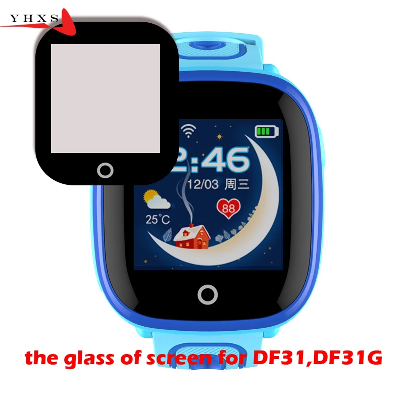  Glass Touch Screen for DF31DF25 DF33 DF27 DF31G Baby Kids Child Smart Watch Smartwatch Replace Glas - 32929649375