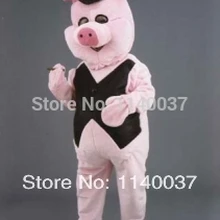 Талисман Делюкс свинья талисман костюм нестандартного размера косплей костюм персонажа из мультфильма карнавальный костюм маскарадный костюм партии