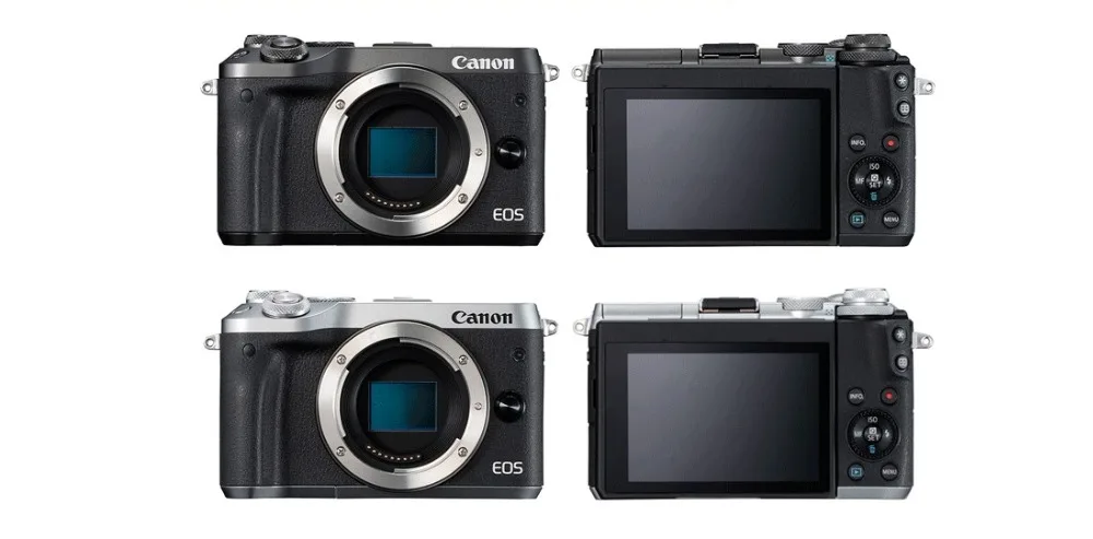 Canon M6 цифровая камера EF-M15-45 IS STM объектив Комплект для Canon EOS M6 беззеркальная цифровая камера