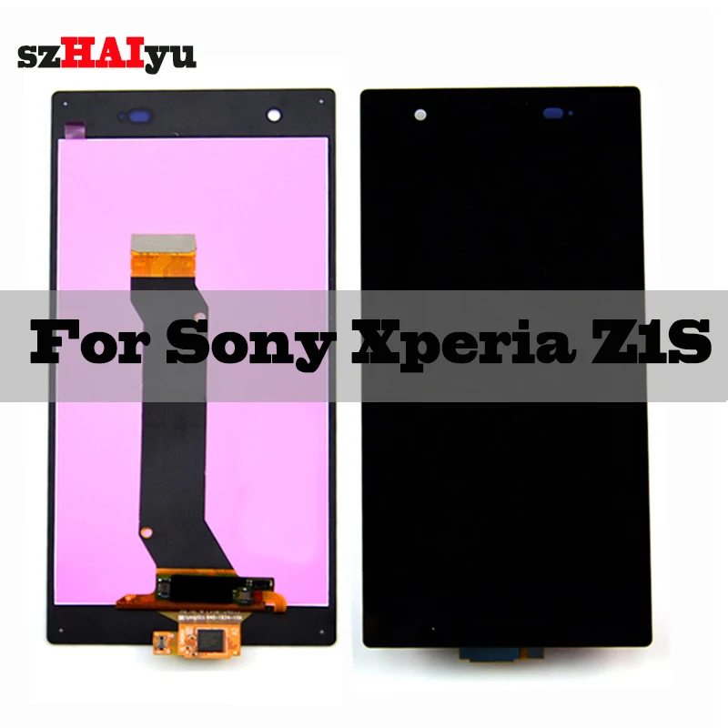 

SZHAIYU Touch Screen Digitizer For Sony Xperia Z1s L39T L39U C6916 LCD Display 1920x1080 5.0'' TFT LCD