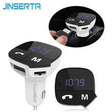 JINSERTA беспроводной музыкальный проигрыватель MP3 lcd Bluetooth аудио радиочастотный передатчик MP3 hands-free Поддержка USB интерфейс