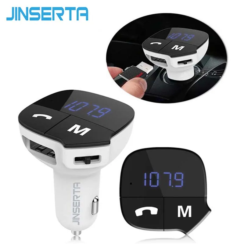 JINSERTA Wireless music player MP3 LCD Bluetooth audio transmitter FM MP3 hands-free support USB interface bluetooth-music-player : image JINSERTA Wireless music player MP3 LCD Bluetooth audio transmitter FM MP3 hands-free support USB interface bluetooth-music-player