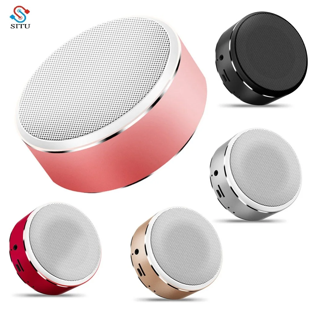 

Aluminum Alloy Bluetooth Speaker Portable Mini Subwoofer Wireless Speakers