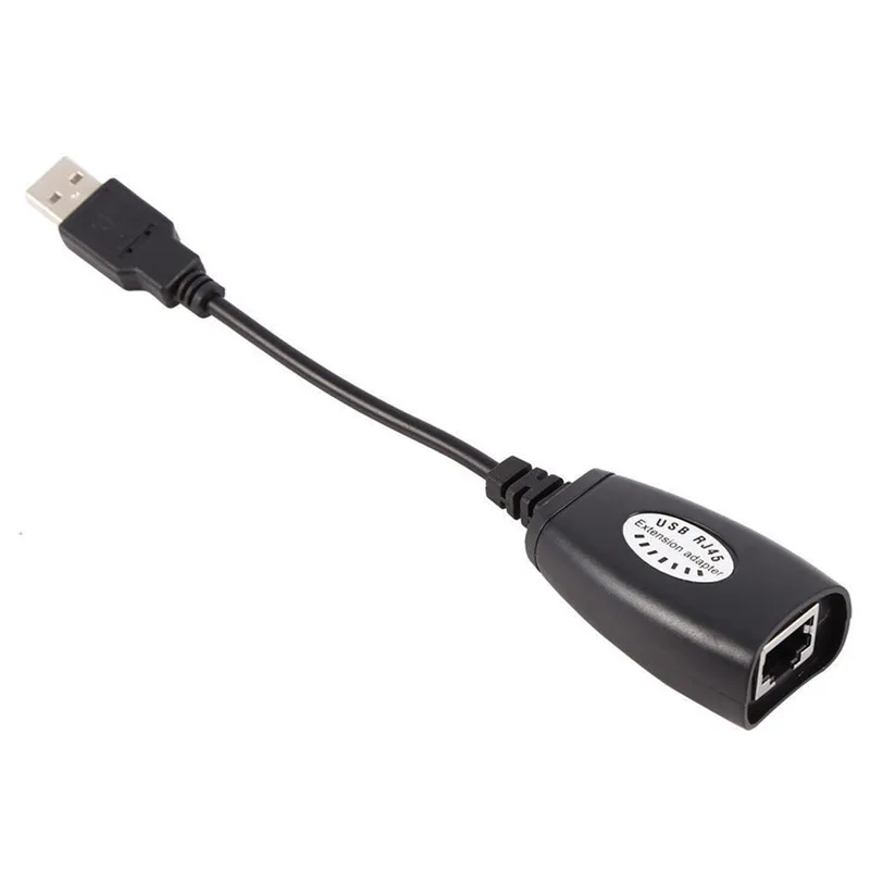 Ethernet удлинитель USB RJ45 Cat5e/6 кабель LAN адаптер комплект ретранслятора новый высокое