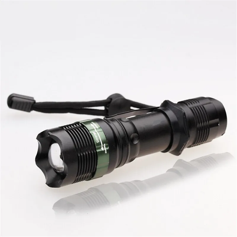 

Professional for lighting!The Most Cost-effective 2000 Lumens lanterna Zoomable LED Flashlight used 3xAAA or 1x18650 For Riding