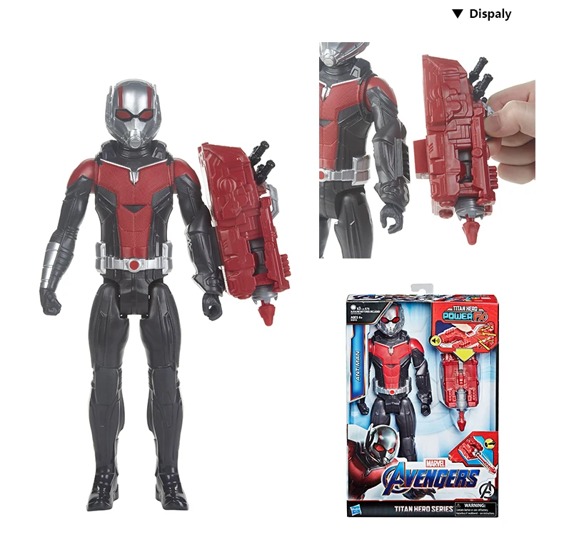 Hasbro Marvel Мстители 12 дюймов эндшпиль Titan Hero power FX Капитан Америка Железный человек Человек-муравей Капитан Marvel детская игрушка подарок