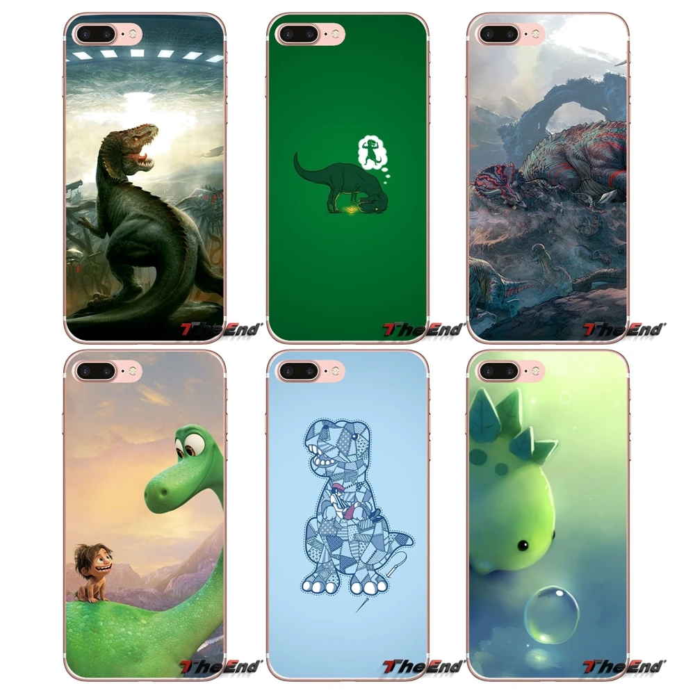 Для Samsung Galaxy S2 S3 S4 S5 MINI S6 S7 edge S8 S9 Plus Note 2 3 4 5 8 Coque Fundas Pretty Dino аксессуары чехлы для