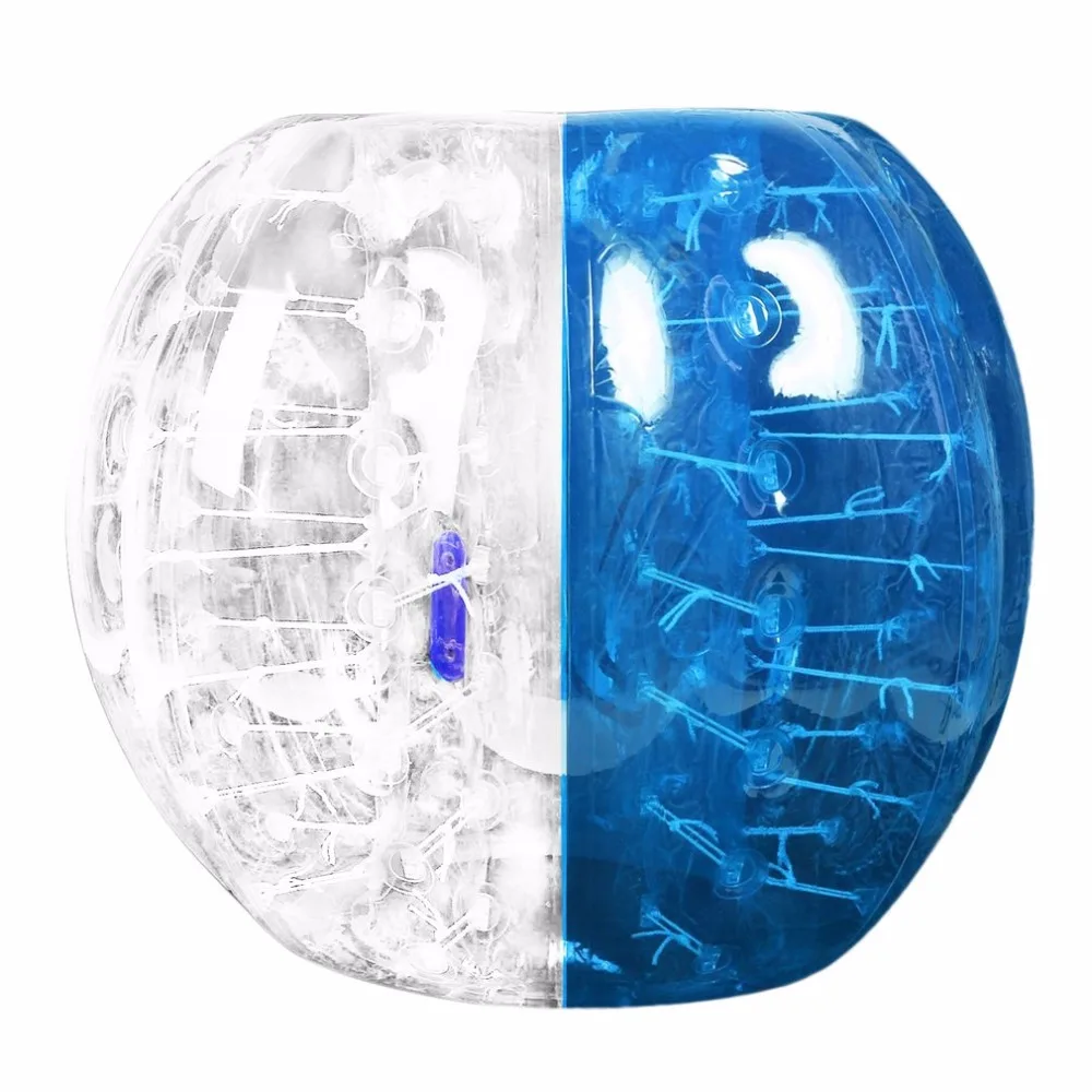Популярные Человека молоток 0,8 мм Толщина надувной пузырь буферные шары бампер футбольный мяч Зорб для взрослых активного отдыха Running