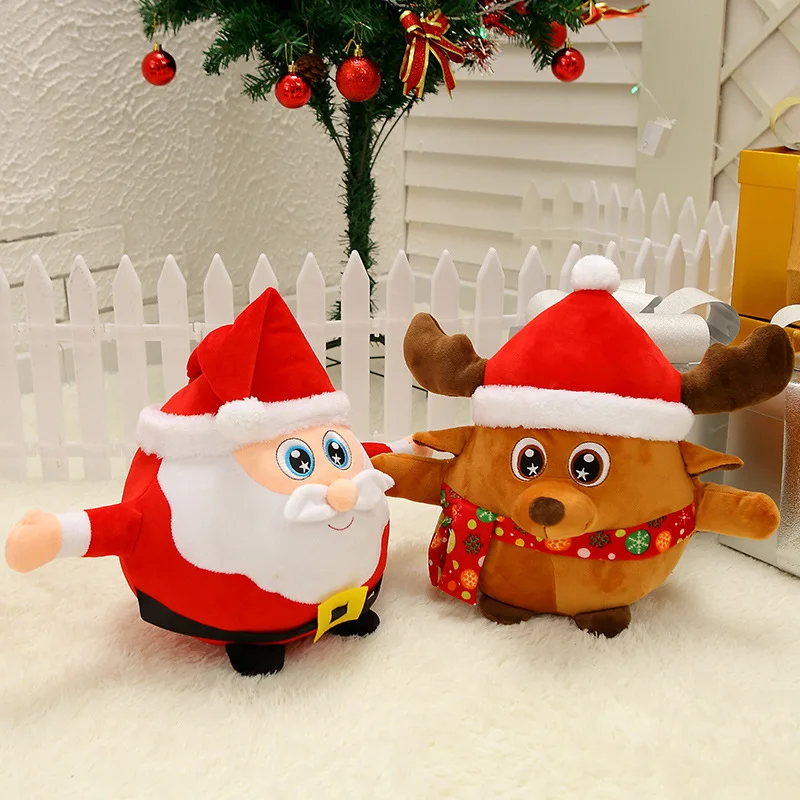 Рождественский Санта Клаус и лося куклы Рождественские украшения для дома Новый год Рождественские украшения поставки gifg игрушки для