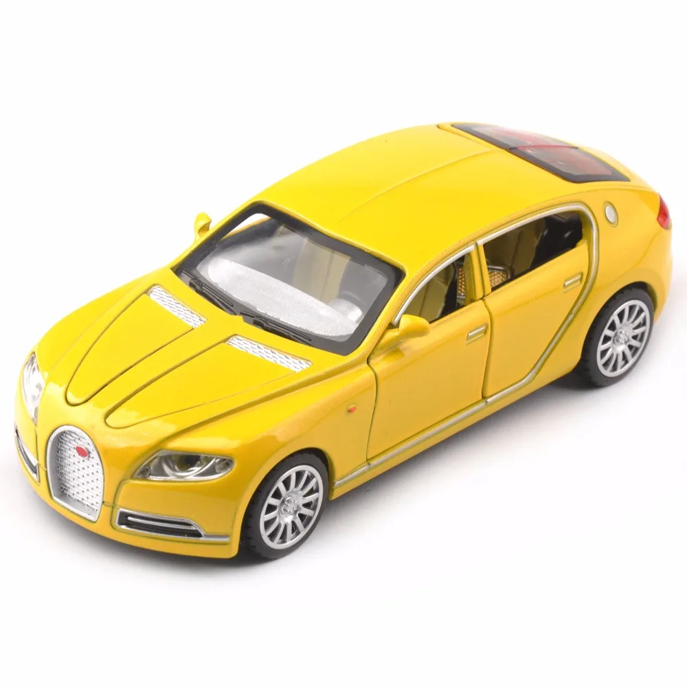 1/32 Bugatti Veyron 16C Galibier литые под давлением металлические модели автомобилей, игрушки из сплава, рождественский подарок для мальчиков