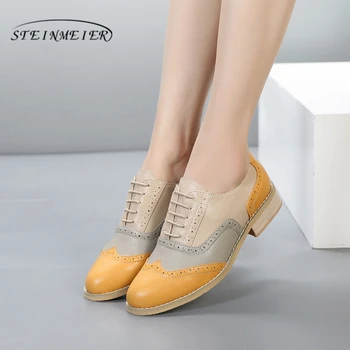 Beige oxford shoes womens Outlet