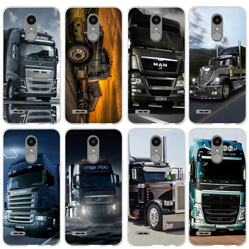 

Soft TPU for LG V10 V20 V30 G2 G3 Mini G4 Stylus G5 G6 K4 K7 K8 K10 2017 Nexus 5X Super Cool Heavy Truck Car