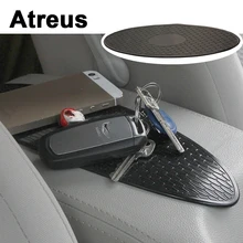 Atreus 1 шт. для VW polo passat b5 b6 Mazda 3 6 CX-5 Защитные чехлы для сидений, сшитые специально для Toyota corolla Ford focus 2 приборной панели автомобиля силиконовый нескользящий коврик держатель