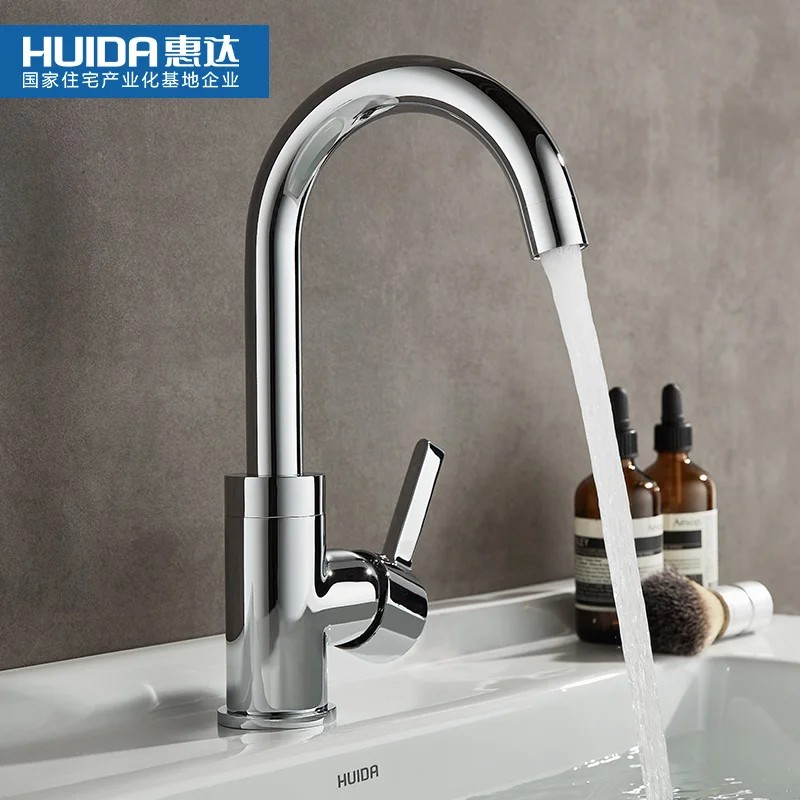 Hole Faucet Sink Basin Bathroom Wash Lavatory Hot Plumbing Home Kitchen