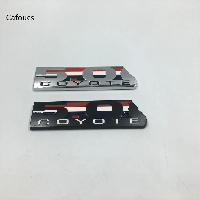 Cafoucs 2011-2018 для Ford Mustang GT F-150 Boss 302 5 0 КАЙОТ Эмблема Fender Стикеры | Автомобили и