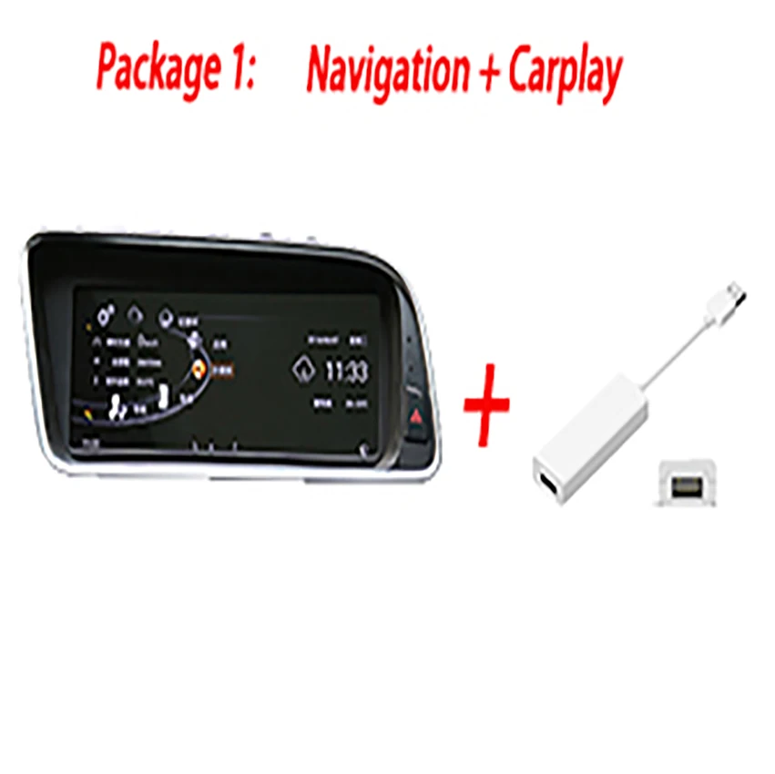 Cheap Liislee For Audi Q5 2009~2018 touch screen GPS Navigation radio stereo dash multimedia player support Carplay 1