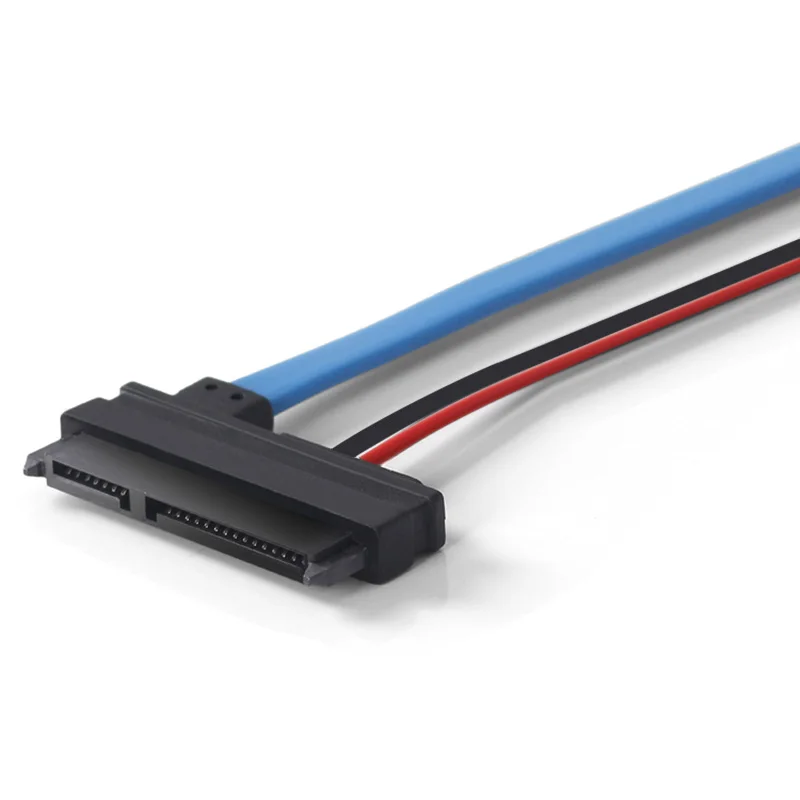 Тонкий кабель SATA серийный разъем ATA 7 + 15 22Pin к Slim 13Pin 6 тонкий коннектор для кабеля 5
