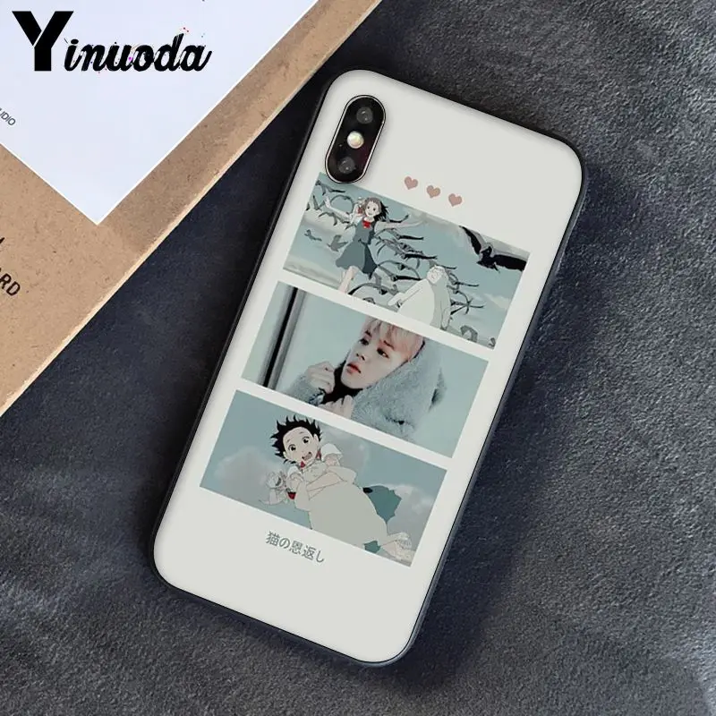 A8 Yinuoda KPOP Euphoria Jungkook клиент высокое качество чехол для телефона для iPhone 8 7 6 6S 6Plus X XS MAX 5 5S SE XR 10 чехол s - Цвет: A8