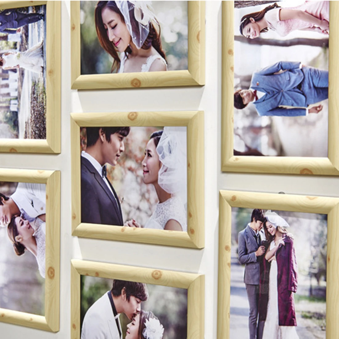 9 шт./компл. DIY рамка для семейной фотографии PVS наборы украшения стен дома