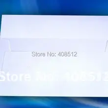 100 шт C5 открытые белые конверты