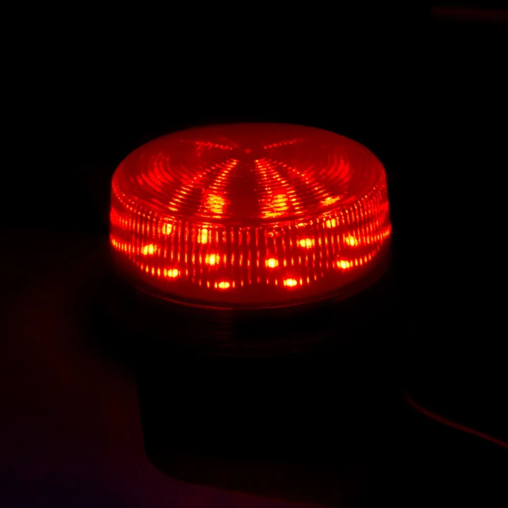 Проводная стробовая сирена 12V 24V 220V сигнала Предупреждение светильник флэш-сирена светодиодный потолочная лампа светильник лампа аварийной сигнализации для системы домашней охранной сигнализации