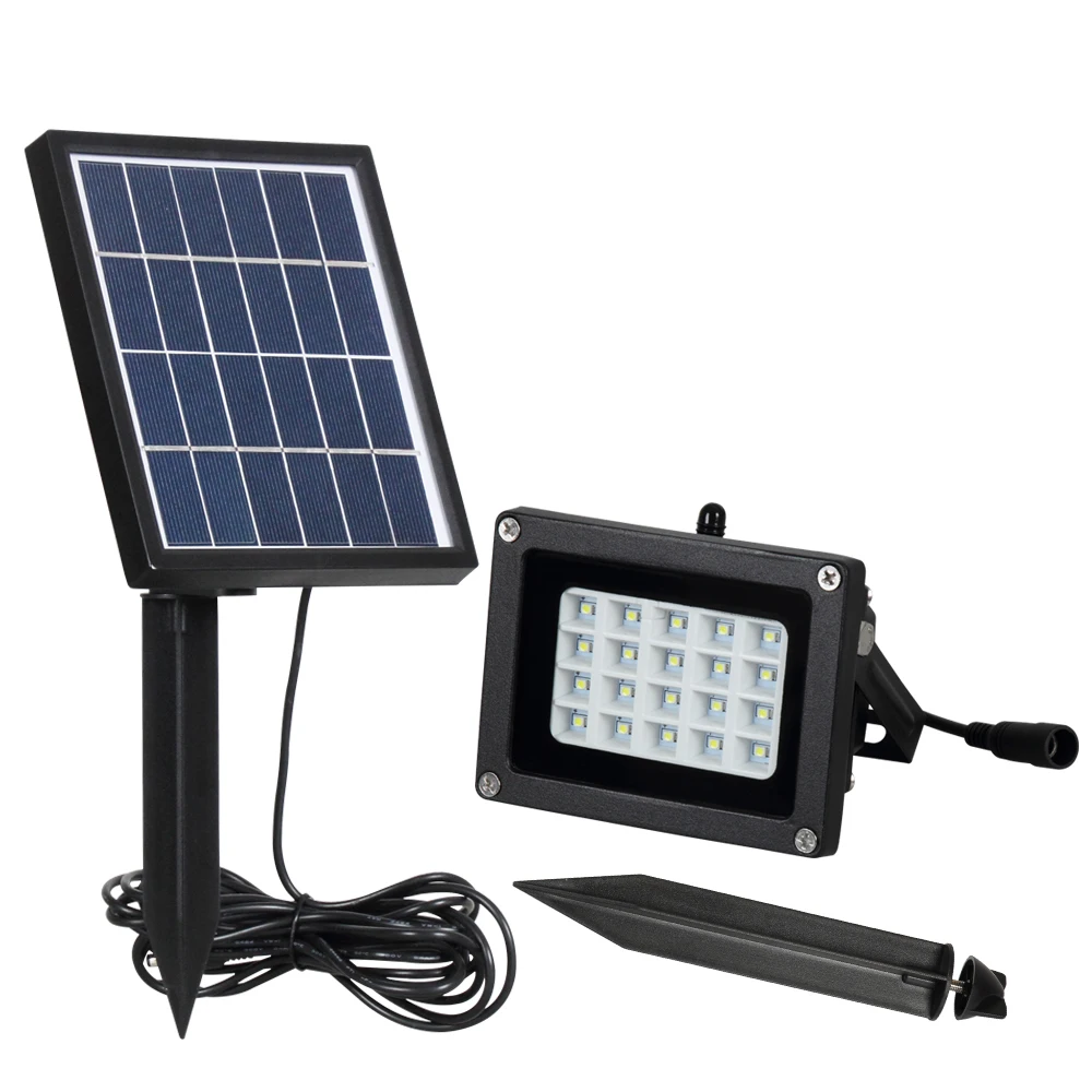 Solar panel spotlights Solar panel spotlights