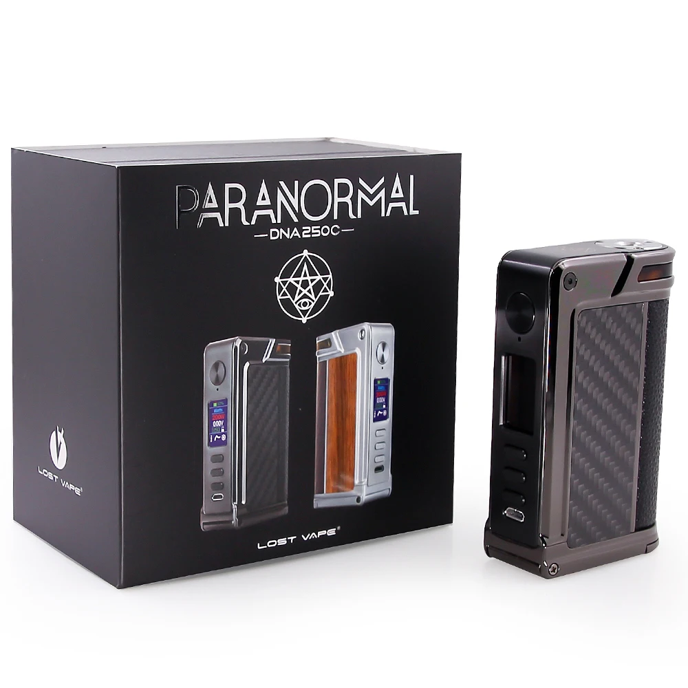 Оригинальный LOST VAPE 200 Вт паранормальная DNA250C коробка мод DNA250 электронная сигарета