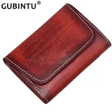 GUBINTU Brand Coin Purse Men Genuine Leather Small Mini Hasp Wallet Retro Coin Pocket Case Storage Bag Card Change Purse Short GUBINTU Brand Coin Purse Men Genuine Leather Small Mini Hasp Wallet Retro Coin Pocket Case Storage Bag Card Change Purse Short