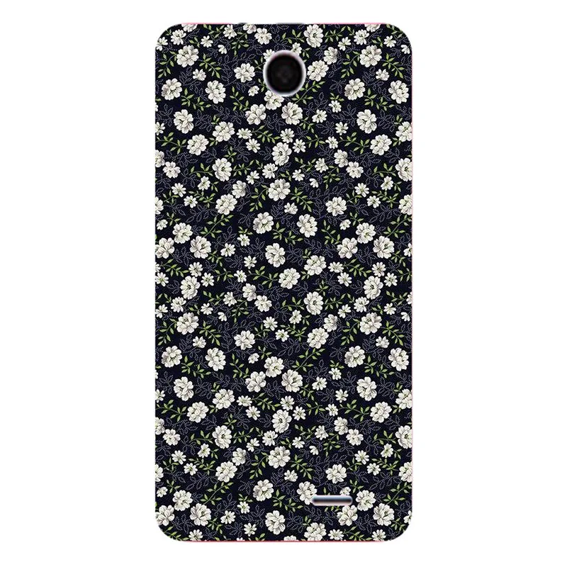 Чехол для HTC Desire 310 310W D310W задняя крышка цветочные растения мягкий силиконовый