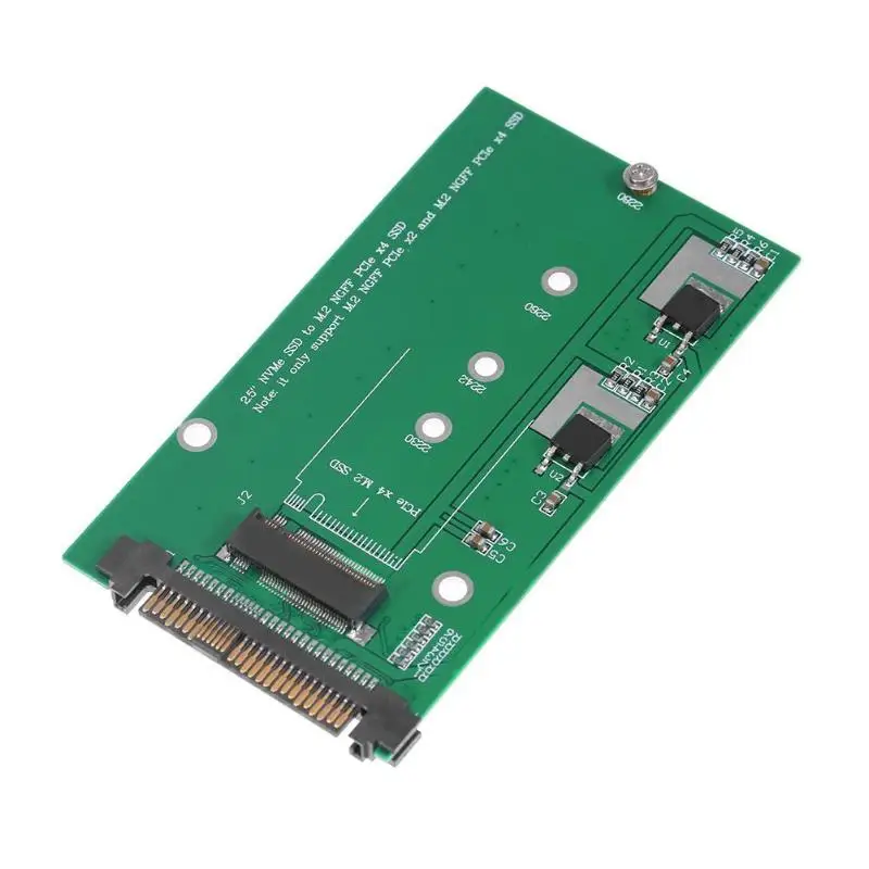 U.2/SFF-8639 NVMe PCI-E PCIe PCI Express SSDTo M.2 NGFF M ключ SSD конвертерная плата адаптера Поддержка M.2 NGFF 2280 2260 2242 2230 SSD