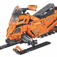 Лнл 961 шт. Зимние Блок строительный блок двигателя игрушка