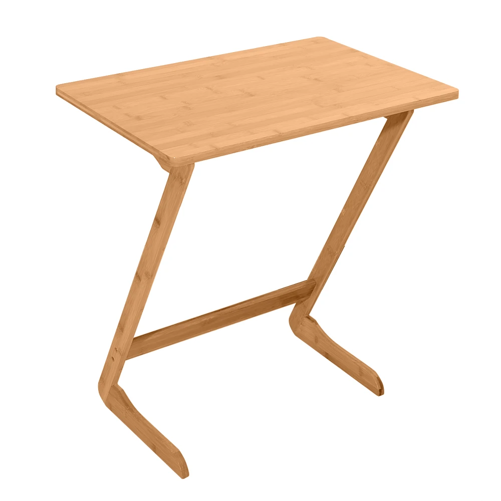 60x40x65cm Z Shaped Bamboo Side Table Sofa Couch Coffee End Table Bedside Table Coffee Snack Table For Living Room Us Stock Coffee Tables Aliexpress