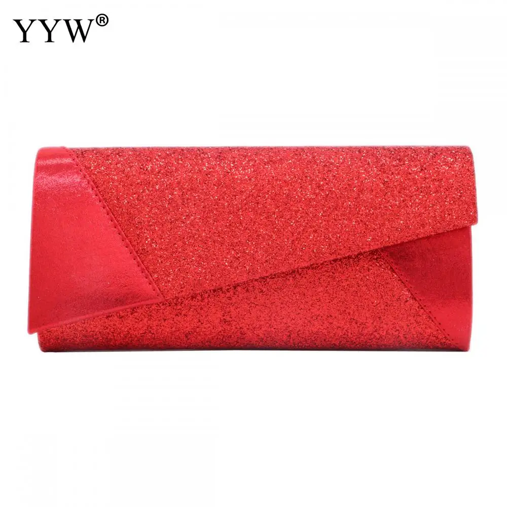 2019 Bolsas موهير النساء مساء حقيبة حزب مأدبة بريق حقيبة للنساء الأحمر الفضة الزفاف براثن محفظة الترتر حقيبة كتف