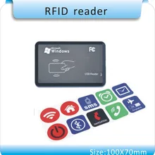 13,56 МГц считыватель и 10 шт(больше стилей) NFC тег стикер чип NTAG213 NFC тег универсальные этикетки, ISO14443A