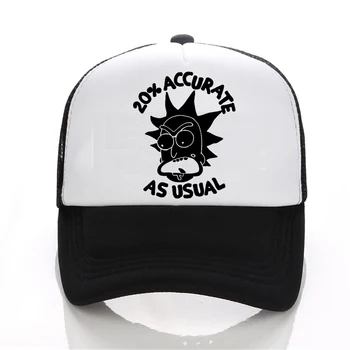 

The New US Animation Rick Caps Dad Hat Rick and Morty Hats Adjustable Casquette High Quality Cotton Baseball Cap bone Snapback