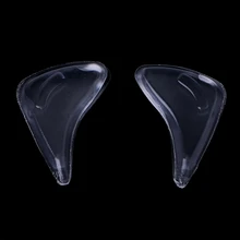 Силиконовый гель отрегулируйте размер для стопы, заглушка для обуви, удобные инструменты для защиты от боли, прозрачный маленький бренд, носок