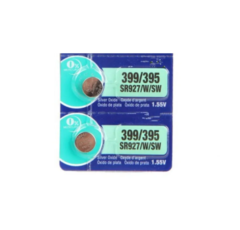 

2Pcs/Lot RETAIL LONG LASTING 395 SR927SW 399 SR927W LR927 AG7 Watch Battery Button Coin Cell MADE IN JAPAN 100% Original Brand