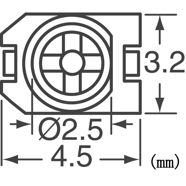MCIGICM 10 шт. 3*4 TZC3P060A110 6pf триммер Регулируемый конденсатор