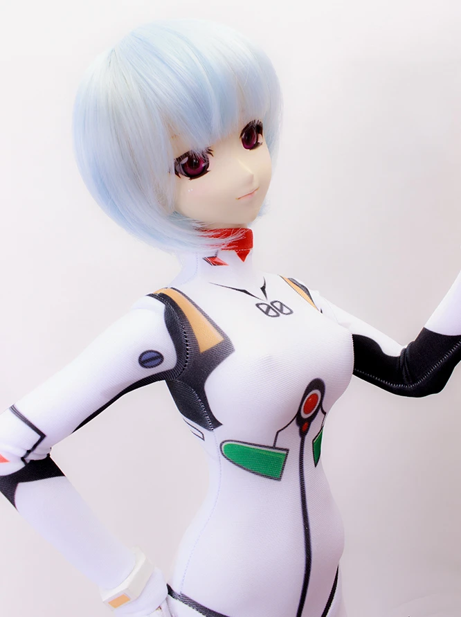1/3 SD DD slim BJD кукла ткань EVA cos Ayanami ReiAsuka Asuka Langley Soryu Косплей Костюм для куклы BJD